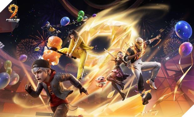 Garena Free Fire Mừng Sự Kiện Sinh Nhật 9 Tuổi Hoành Tráng Cả Trong Và Ngoài Game 3
