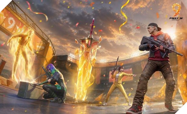 Garena Free Fire Mừng Sự Kiện Sinh Nhật 9 Tuổi Hoành Tráng Cả Trong Và Ngoài Game 4
