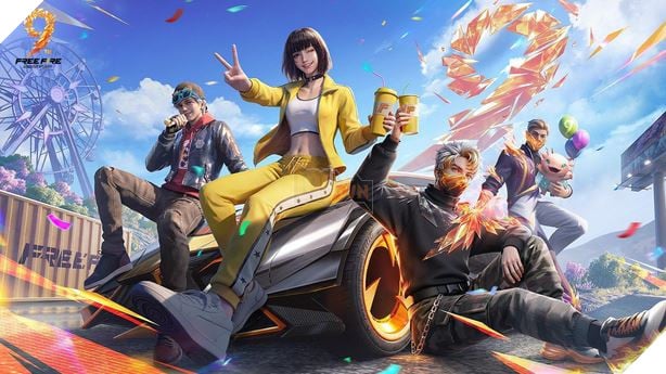Garena Free Fire Mừng Sự Kiện Sinh Nhật 9 Tuổi Hoành Tráng Cả Trong Và Ngoài Game