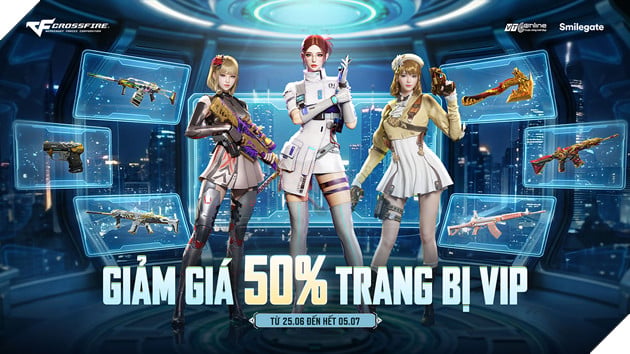 Crossfire Mừng 6 Năm Đồng Hành Cùng VTC Online Với Sự Kiện Giảm Giá Toàn Bộ Cửa Hàng VIP
