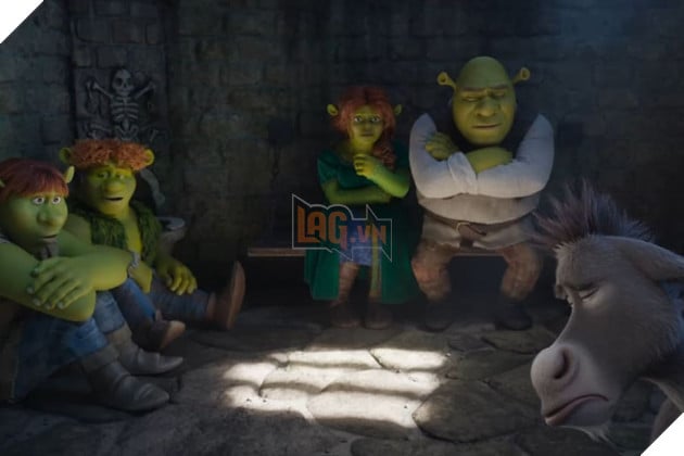 Hình ảnh về phim hoạt hình nổi tiếng "Shrek".
