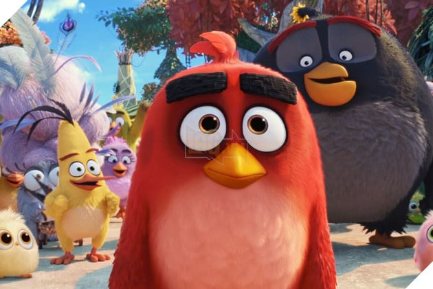Hình ảnh về phim "Angry Birds".
