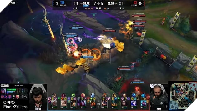 MSI 2026: G2 Lội Ngược Dòng Cảm Xúc Trong Loạt Trận BO5 Với TOP Esports 2