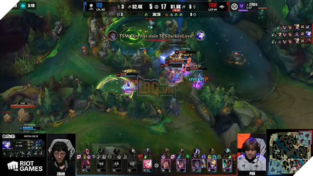 MSI 2026: Team Secret Whales Làm Nên Lịch Sử Trước TOP Esports 7