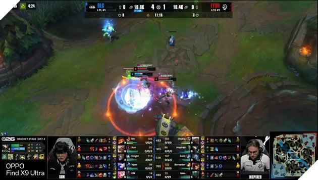 MSI 2026: LYON Thi Đấu Sòng Phẳng Với Bilibili Gaming, Đại Diện LPL Vẫn Tỏa Sáng 3