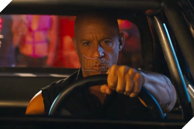 Hình ảnh sao nam Vin Diesel trong series phim "Fast & Furious".