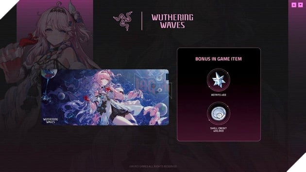 Razer Trình Làng Bộ Gaming Gear WUTHERING WAVES: Kích Hoạt Cộng Hưởng, Chế Ngự Sóng Gầm 5