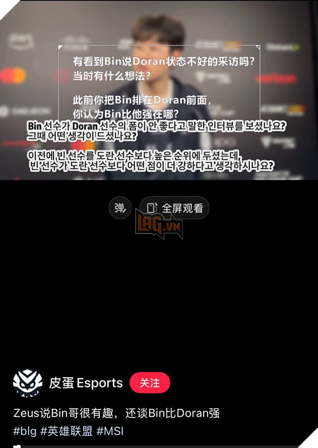 MSI 2026: Phóng Viên Gây Tranh Cãi Khi Liên Tục Đặt Câu Hỏi Dí Vào HLE Zeus 3