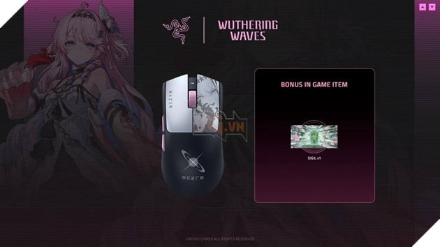 Razer Trình Làng Bộ Gaming Gear WUTHERING WAVES: Kích Hoạt Cộng Hưởng, Chế Ngự Sóng Gầm 4