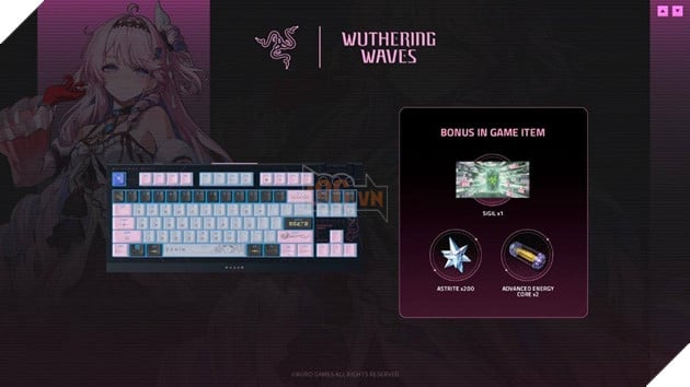 Razer Trình Làng Bộ Gaming Gear WUTHERING WAVES: Kích Hoạt Cộng Hưởng, Chế Ngự Sóng Gầm 3