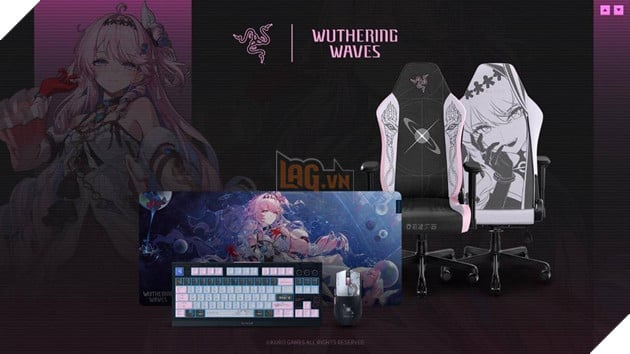 Razer Trình Làng Bộ Gaming Gear WUTHERING WAVES: Kích Hoạt Cộng Hưởng, Chế Ngự Sóng Gầm