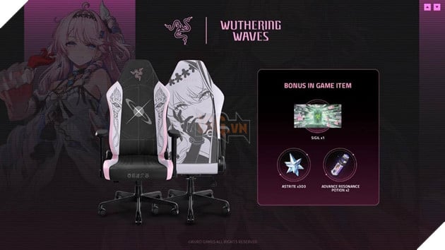 Razer Trình Làng Bộ Gaming Gear WUTHERING WAVES: Kích Hoạt Cộng Hưởng, Chế Ngự Sóng Gầm 2