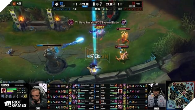 MSI 2026: G2 Tạo Địa Chấn Với Thắng Lợi Ấn Tượng Trước T1 6