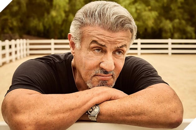 Hình ảnh về về diễn viên kỳ cựu Sylvester Stallone.