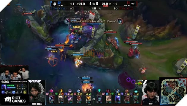 MSI 2026: G2 Tạo Địa Chấn Với Thắng Lợi Ấn Tượng Trước T1 5