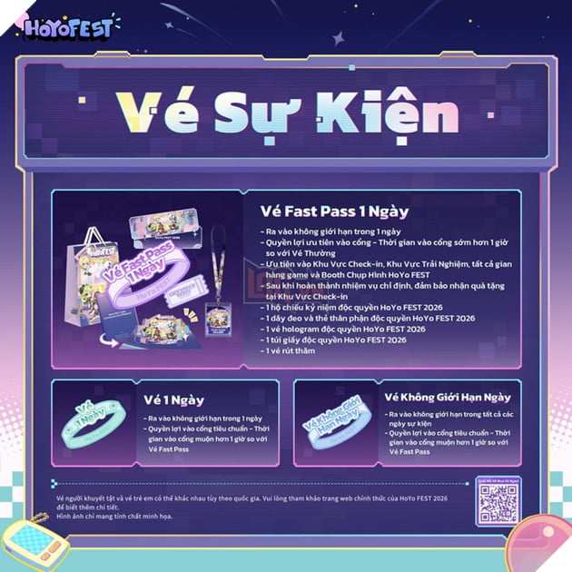 HoYo FEST 2026 chính thức trở lại Việt Nam, mở đăng ký tham gia từ cuối tháng 7 2