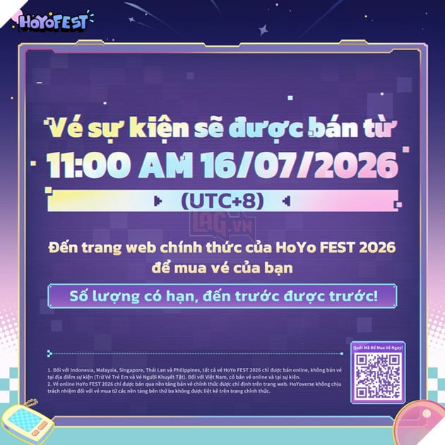 HoYo FEST 2026 chính thức trở lại Việt Nam, mở đăng ký tham gia từ cuối tháng 7 4