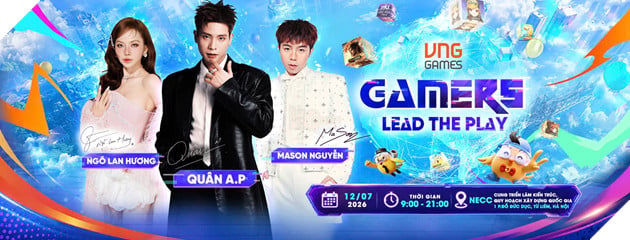 Chỉ Còn 1 Ngày Nữa Sẽ Khai Mạc Siêu Sự Kiện Gamers Lead The Play Của VNGGames 6