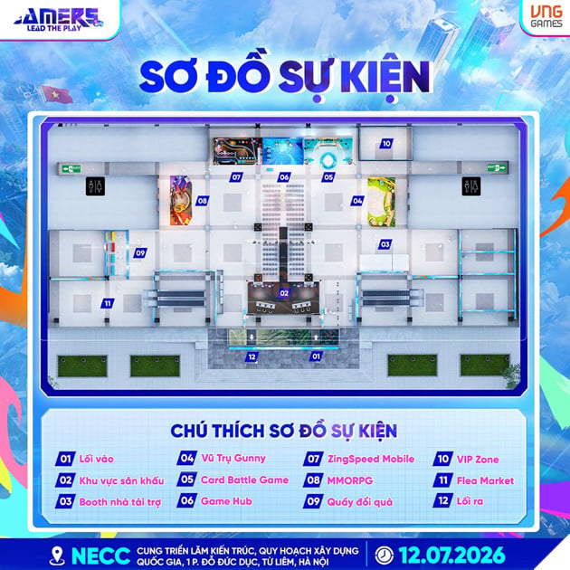 Chỉ Còn 1 Ngày Nữa Sẽ Khai Mạc Siêu Sự Kiện Gamers Lead The Play Của VNGGames 7