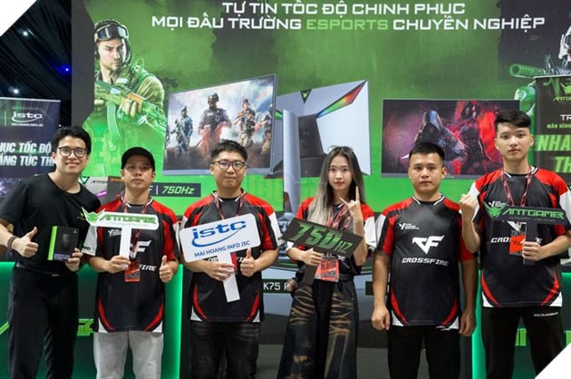 ANTGAMER mang màn hình 750Hz đến The Grand Esports 2026, thu hút đông đảo game thủ trải nghiệm 3