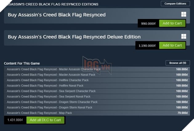 Assassin's Creed Black Flag Resynced Bất Ngờ Không Chơi Được Vì Lỗi Ubisoft Connect 5