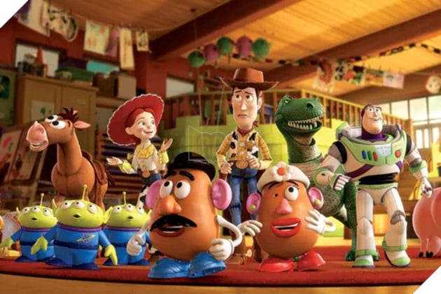 Hình ảnh về phần phim hoạt hình Toy Story 3.
