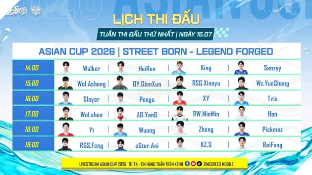 Asian Cup 2026 - Nơi Khẳng Định Tài Năng Của Zingspeed Mobile Việt Nam 3