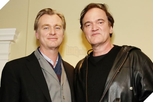 Hình ảnh về nhà làm phim Quenti Tarantino và Christopher Nolan.