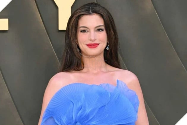 Hình ảnh về nữ diễn viên Anne Hathaway.