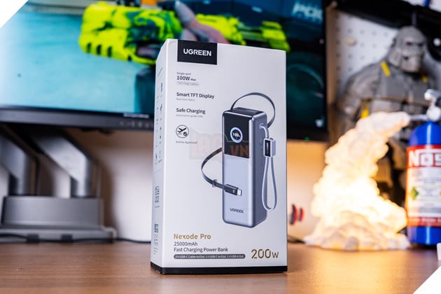 Review UGREEN Nexode Pro 25.000mAh 200W : Khi sạc dự phòng giờ đây đủ sức thay thế cả củ sạc laptop