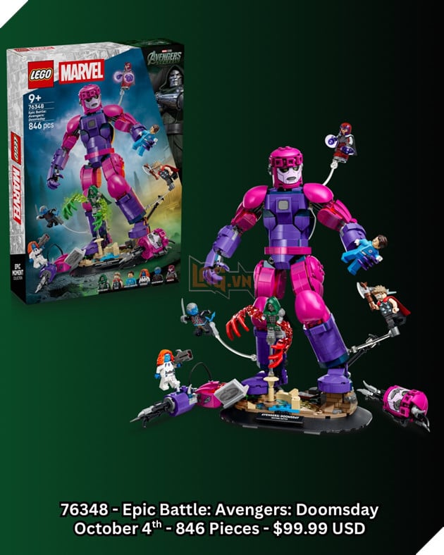 Năm Bộ LEGO Marvel Lấy Cảm Hứng Từ Avengers: Doomsday Lộ Diện 4