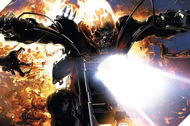 Hình ảnh về nhân vật Ghost Rider.