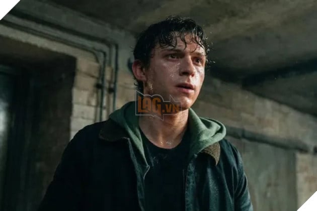Hình ảnh Tom Holland trong phim Spider-Man Brand New Day.