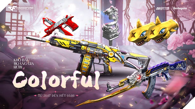 Crossfire Mang Sắc Màu Đến Với Game Thủ Qua Kho Báu Hoàng Gia Ruby Colorful