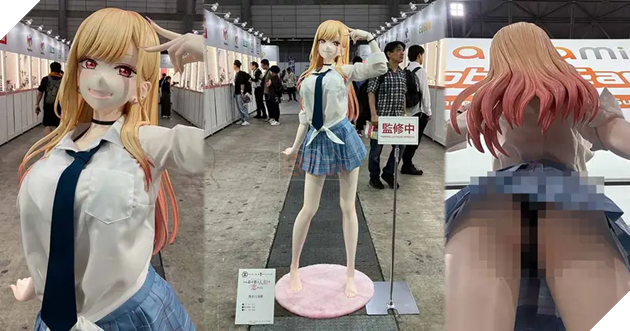  Gây bão tại sự kiện Anime: Mô hình Marin Kitagawa tỷ lệ 1:1 gây sốt vì độ tinh xảo và câu trả lời bất ngờ dưới lớp váy