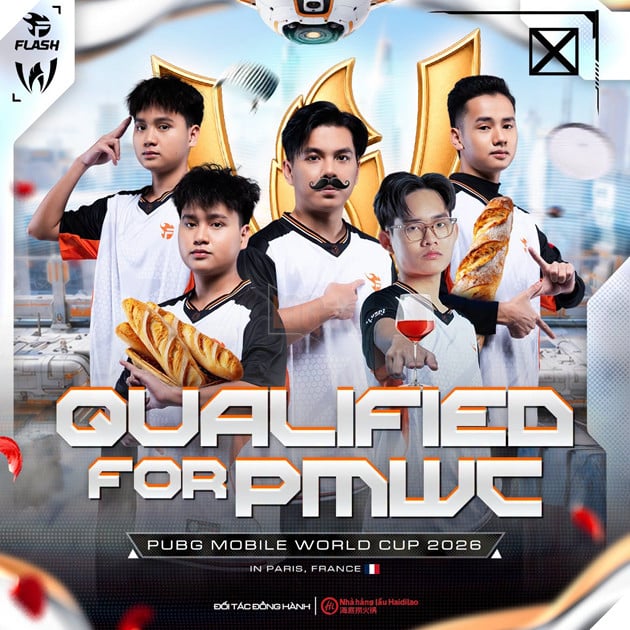 Team Flash Chính Thức Xuất Quân Chinh Phục Esports World Cup 2026 Với “Mũi Đinh Ba” Hi Vọng: AOV x HOK, PUBG Mobile và Cờ vua 3