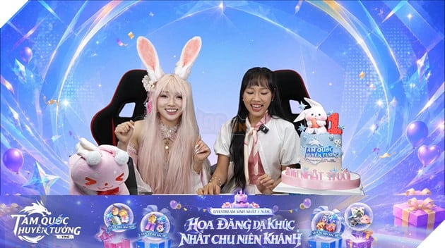 Hoa Nhật Huỳnh Đồng Hành Cùng Tam Quốc Huyễn Tướng VNG, Khai Tiệc Sinh Nhật 1 Tuổi Rộn Ràng 2