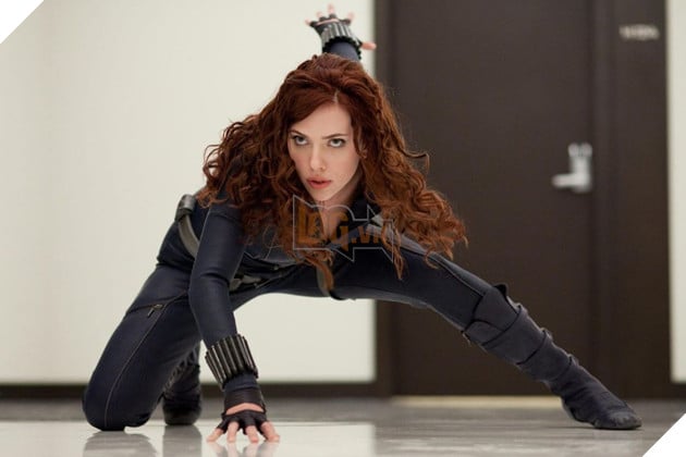 Hình ảnh về nhân vật Black Widow do Scarlett Johansson.