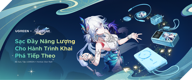 Sạc Đầy Năng Lượng Cho Hành Trình Khai Phá Tiếp Theo: UGREEN Ra Mắt Chính Thức Bộ Sưu Tập Honkai: Star Rail Trên Toàn Đông Nam Á 