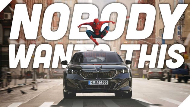 BMW gây tranh cãi khi biến màn hình ô tô thành nơi quảng bá Spider-Man