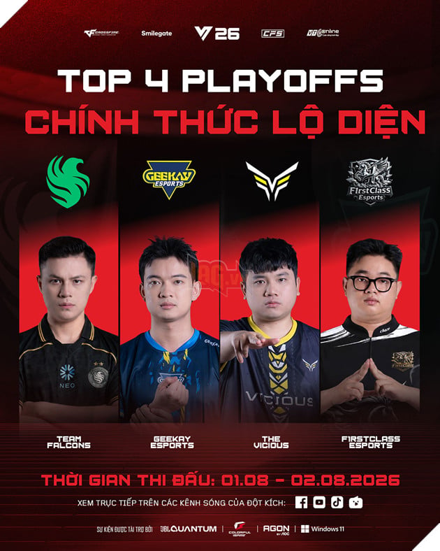 CFVL 2026 Mùa 2 Khép Lại Với Hành Trình Đầy Cảm Xúc, Team Falcons Lên Ngôi Vô Địch