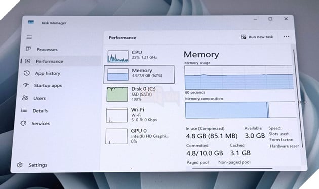 Microsoft muốn tối ưu Windows 11 để hoạt động mượt hơn trên máy tính 8 GB RAM 2