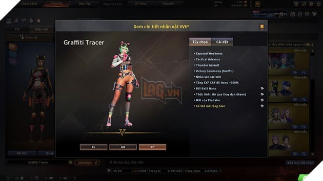 Trang Bị Của Game Thủ Crossfire Sẽ Lộng Lẫy Ánh Đèn Với Kho Báu Hoàng Gia Sapphire Neon Punk 2