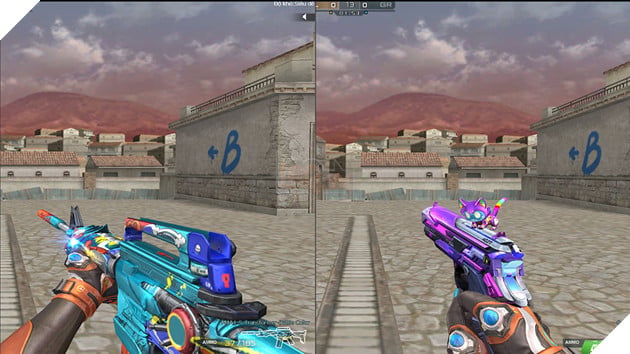 Trang Bị Của Game Thủ Crossfire Sẽ Lộng Lẫy Ánh Đèn Với Kho Báu Hoàng Gia Sapphire Neon Punk 4