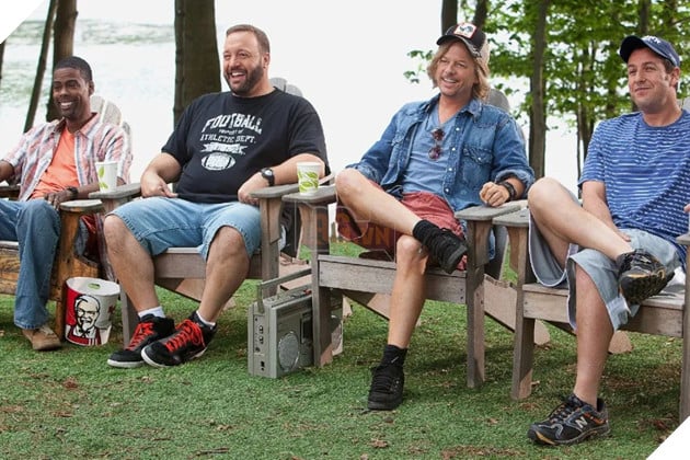Hình ảnh dàn diễn viên trong phim "Grown Ups".