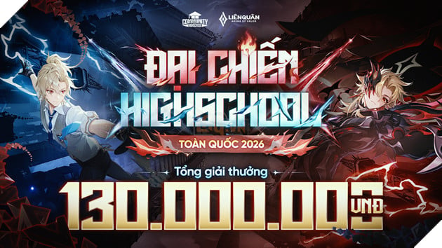 Chính Thức Khởi Động Giải Đấu Đại Chiến HighSchool Toàn Quốc 2026 - Sân Chơi Garena Liên Quân Mobile Đầu Tiên Dành Riêng Cho Học Sinh THPT