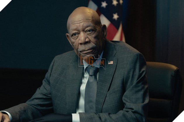 Hình ảnh về diễn viên Morgan Freeman trong mùa 3 của Lioness.