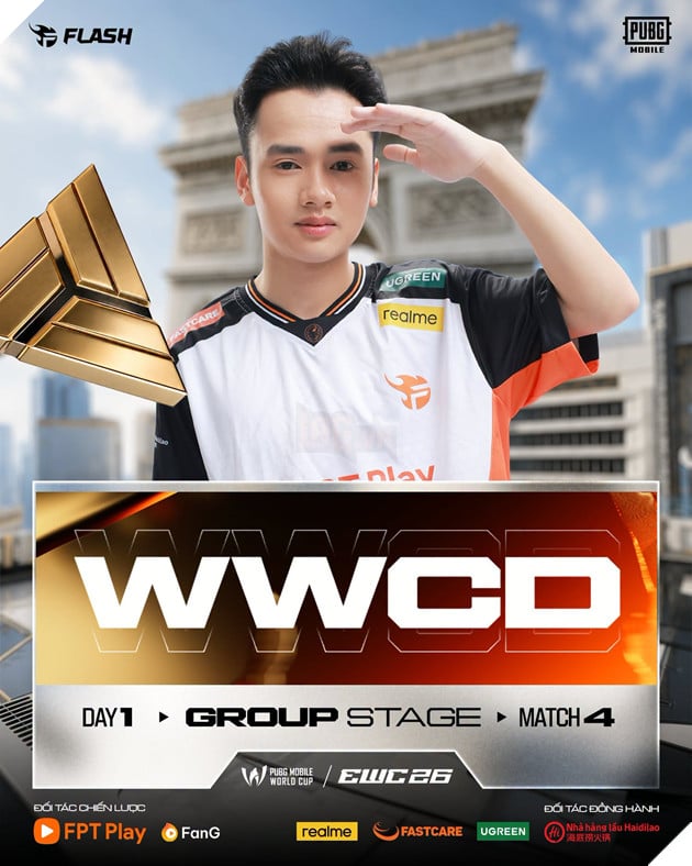 Duy Trì Phong Độ Ấn Tượng, Team Flash PUBG Mobile Hiên Ngang Giành Vé Vào Thẳng Grand Finals Tại EWC 2026 2