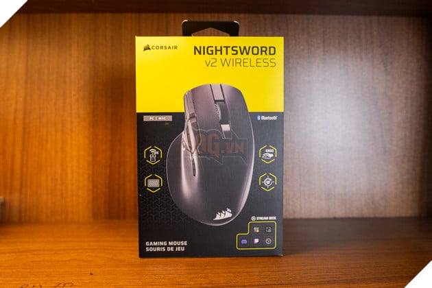 Review Corsair NIGHTSWORD v2 WIRELESS SD : Khi chuột gaming trở thành trung tâm điều khiển
