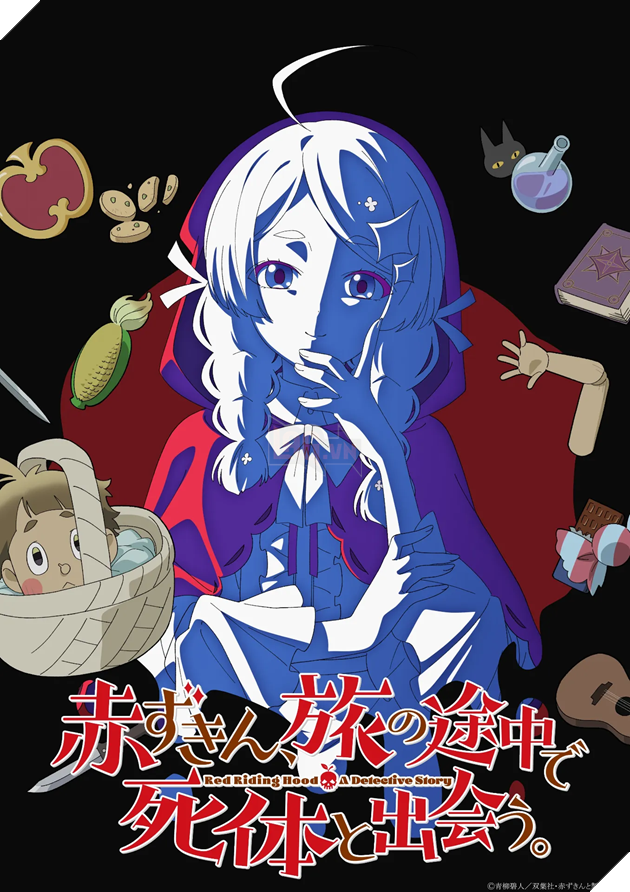 Phá án chốn cổ tích: Thám tử Cô bé Quàng Khăn Đỏ chính thức được chuyển thể Anime, chốt lịch phát sóng năm 2027 2